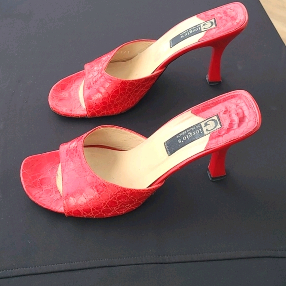 CROCODILE HEELS 👠 GIORGIO'S PALM BEACH